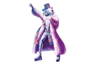DJ フロスティ 顔が光るUSJクリスマスショーのキャラクターの名前