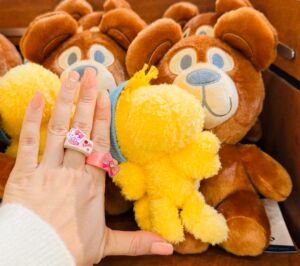 ウッドストック&クマぬいぐるみ