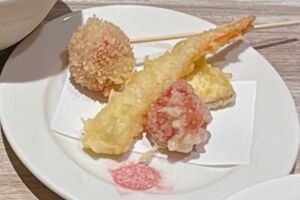 【いちごの串カツ】&【いちごの天ぷら】