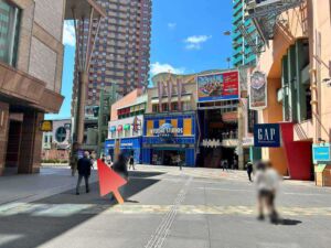 ユニバーサルシティ駅からUSJ入口への行き方