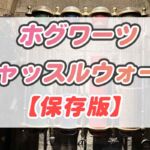 ホグワーツキャッスルウォーク♪USJハリーポッター城内探検。ハリポタ初心者向け解説あり