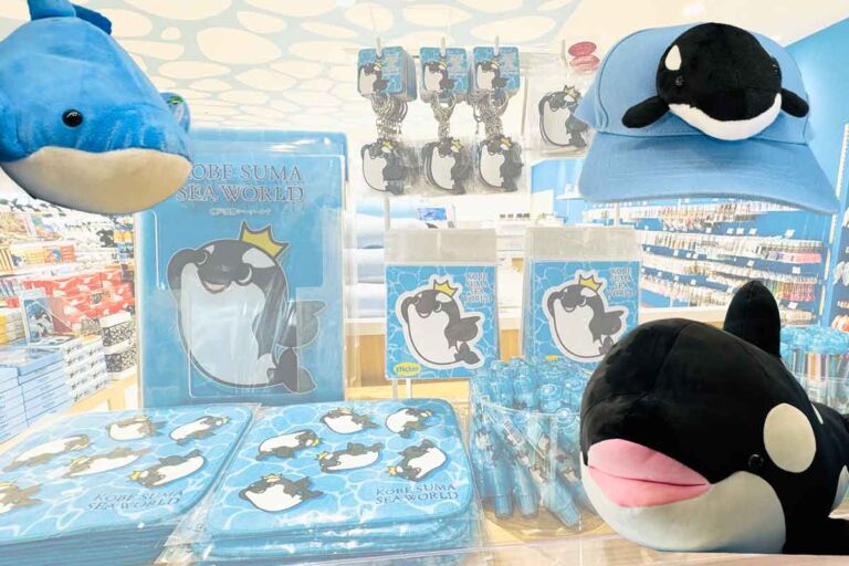 須磨シーワールドオススメグッズ【カチューシャ、オルカ帽子、イルカくじ、オリジナルキャラクター】