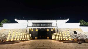 東大手門 ライトアップ