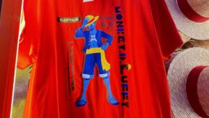 USJワンピースグッズ2024 Tシャツ(ルフィ)