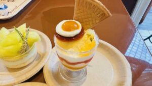 ダブルプリン・ミニパフェ〜2種の柑橘〜