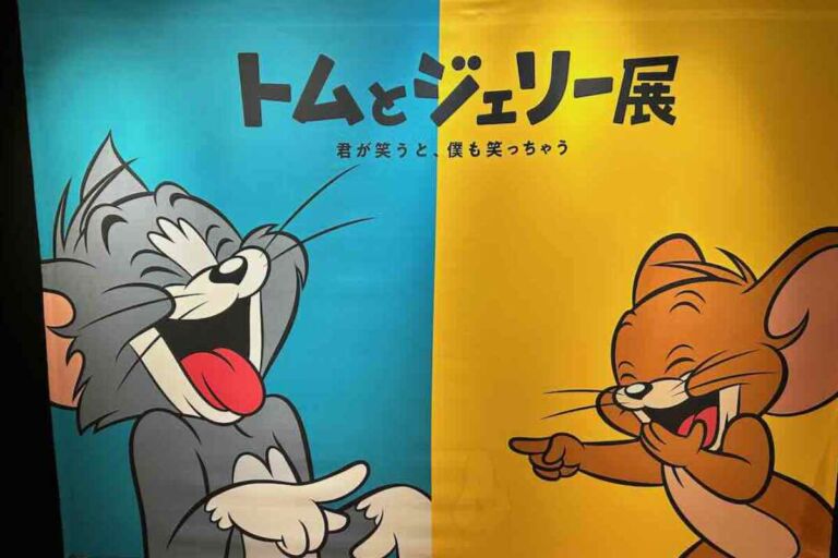 トムとジェリー展♪アニメのドタバタ劇が阪急うめだで楽しめました