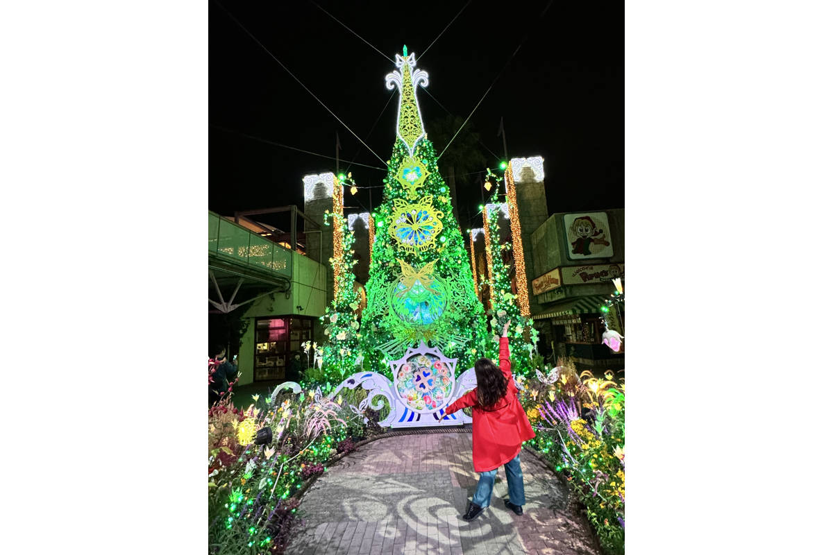 花と妖精のツリーのエリア