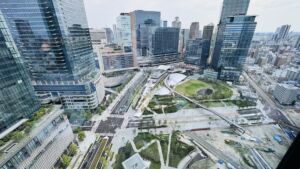キャノピーbyヒルトン大阪梅田 ホテル 客室からの景色