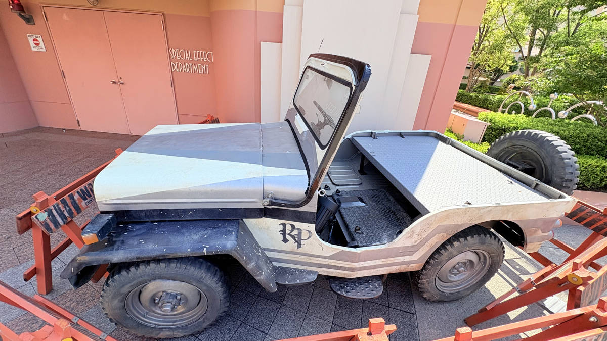 USJ　ジープ　お立ち台