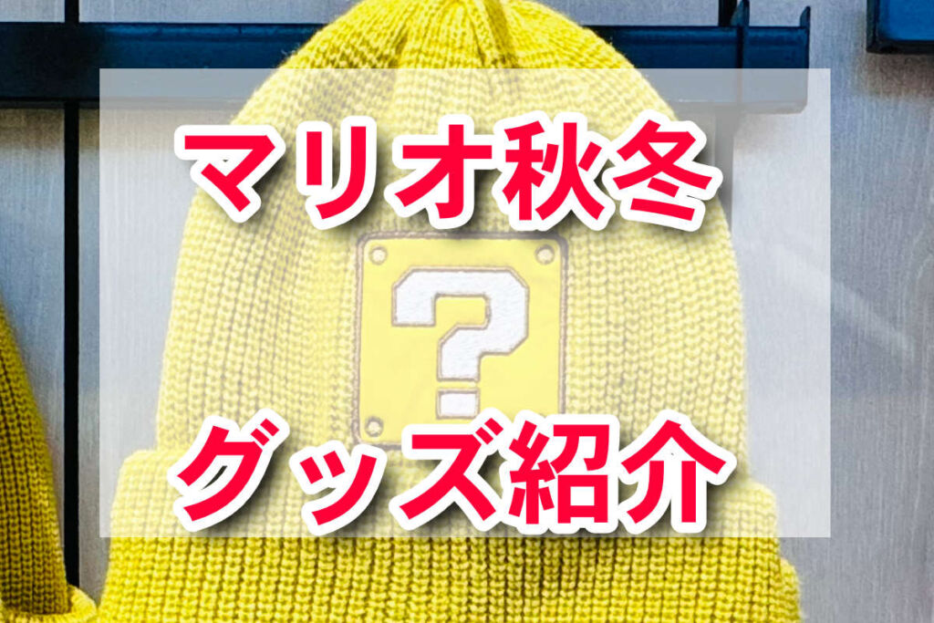 USJでかわいく変身♡マリオやキラーのニット帽で冬コーデを