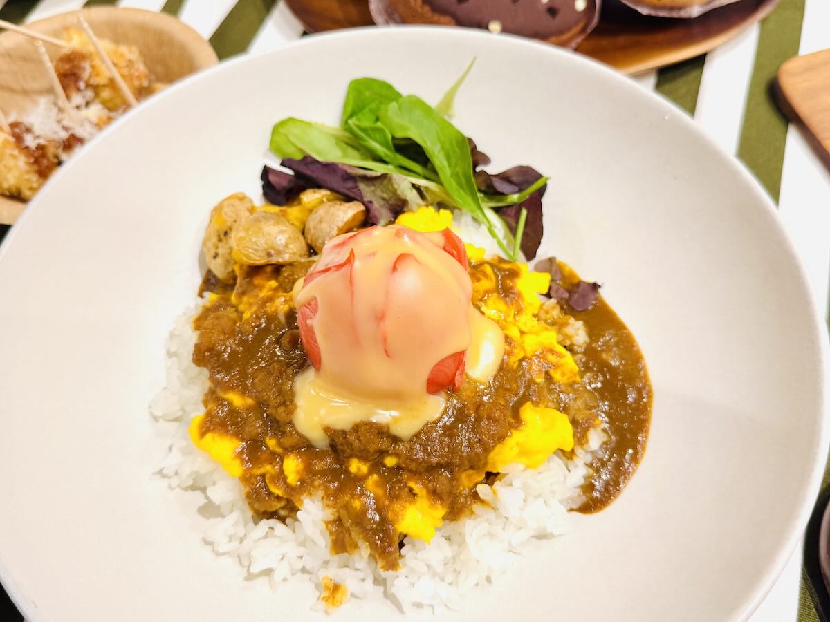 ヴィーガン（植物性）メニュー　キーマカレー