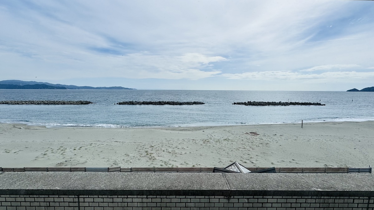 鳴門　大毛海岸　砂浜