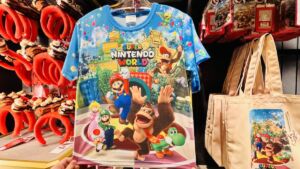 スーパーニンテンドーワールド ドンキーコングカントリー Tシャツ