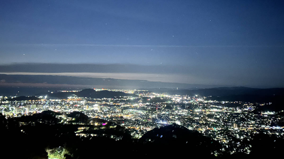 眉山海月の徳島の夜景