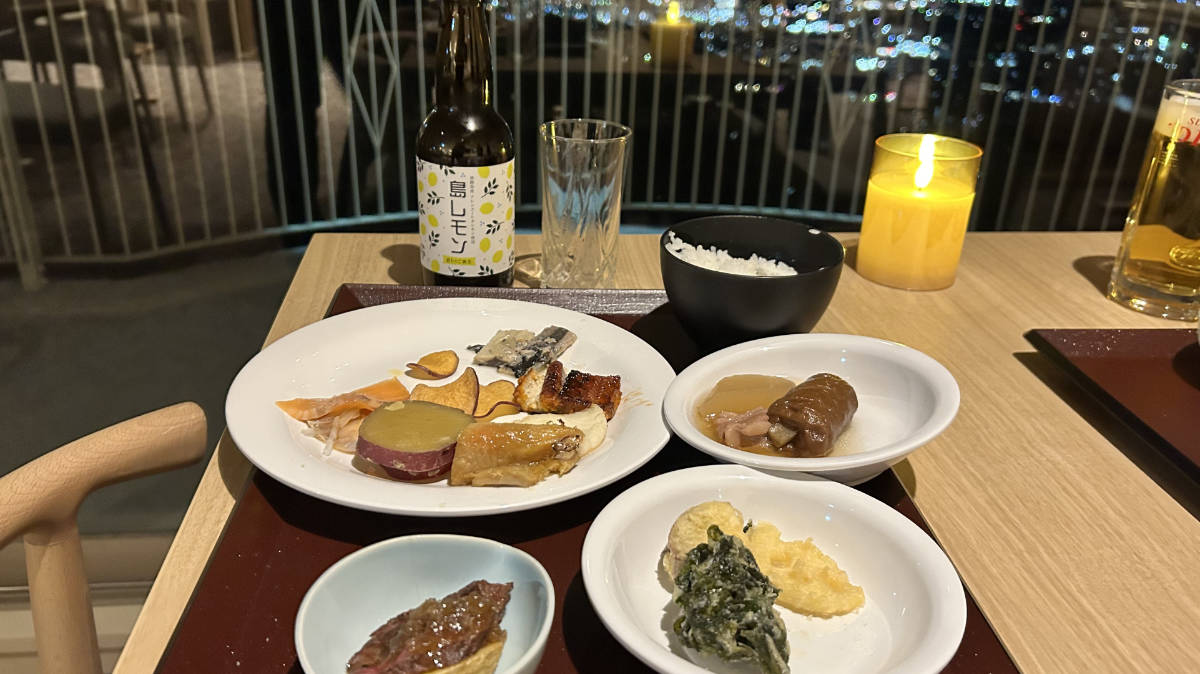 眉山海月　夕食バイキング