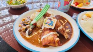 のび太のらくがき?! ダブルカレープレート