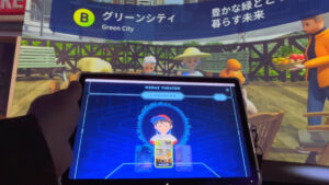 タブレットで未来を選ぶ