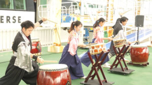 太鼓のセレモニー
