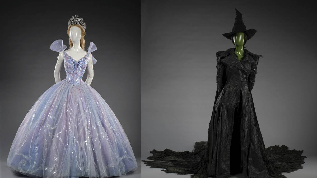『ウィキッド 永遠の約束』で「エルファバ」と「グリンダ」が着用する衣装