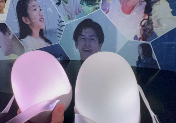電力館　タマゴ型デバイス