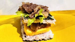 ワンハンドBENTO 和牛