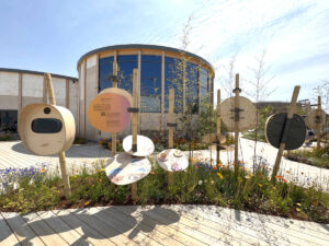 ドイツパビリオン 庭園