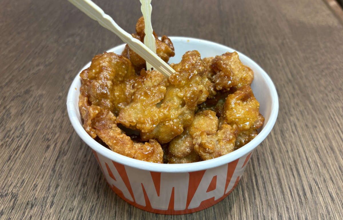 韓国パビリオン メニュー ハニー醤油チキン