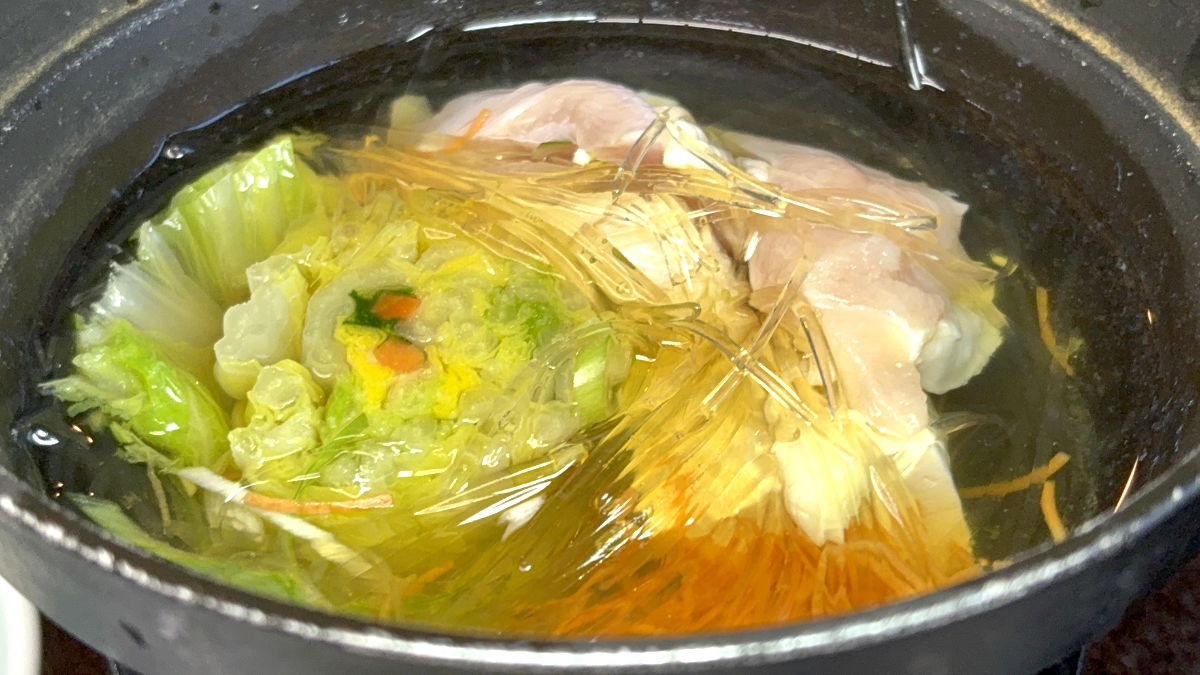 阿波尾鶏の美肌鍋