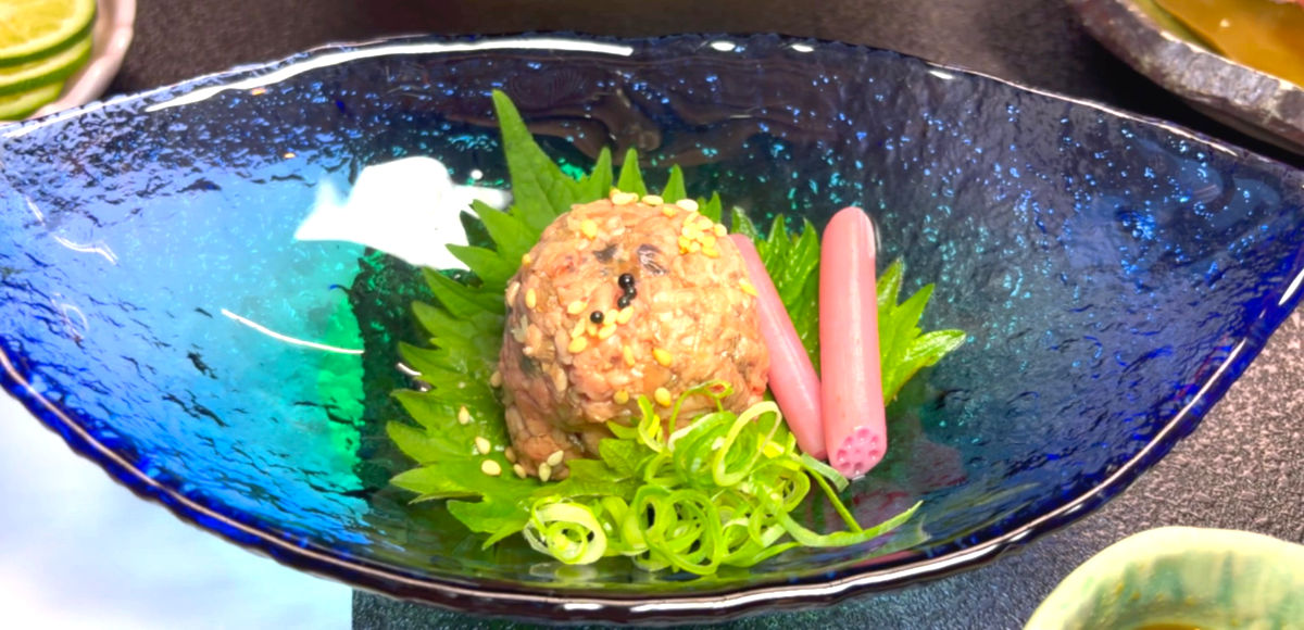 阿波牛のなめろう