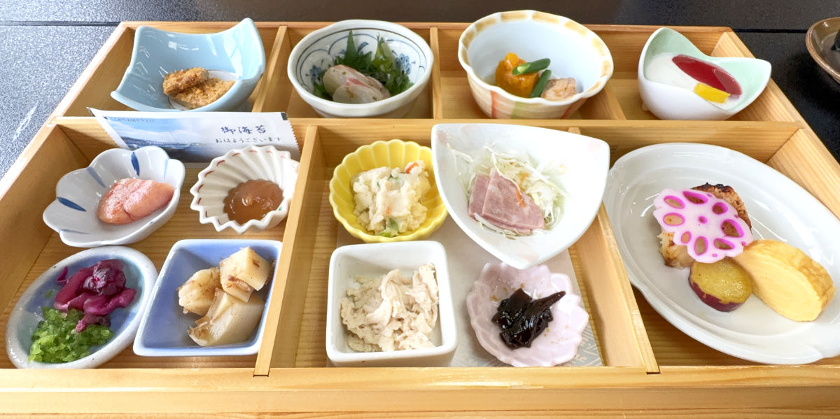 鳴門海月 朝食