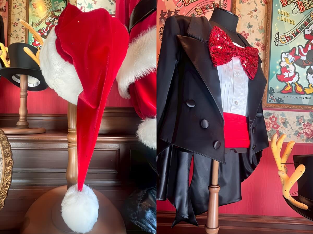 クリスマス　グーフィーサンタに、ドナルドトナカイ