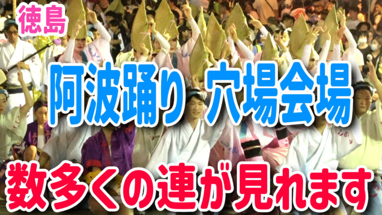 阿波踊り　無料穴場スポット