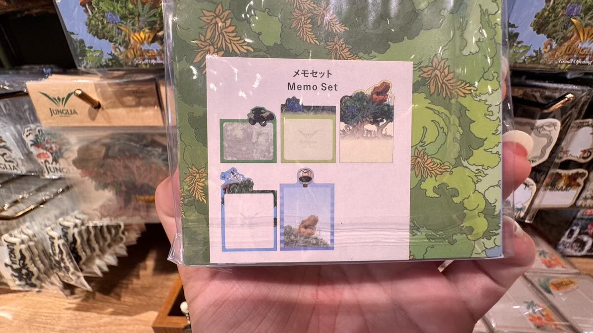 ジャングリア沖縄　メモセット