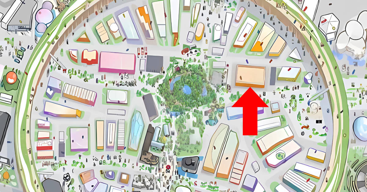 コモンズA 地図