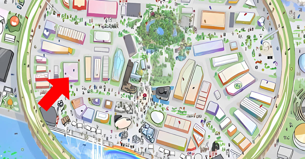 コモンズD地図