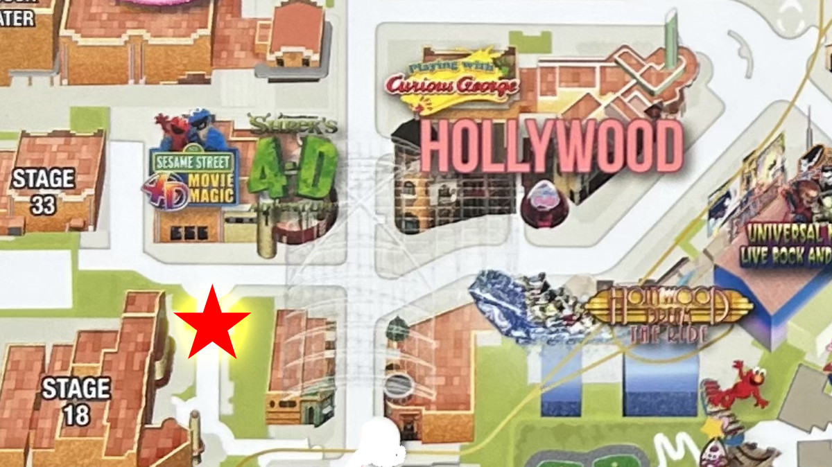 USJ バック・トゥ・ザ・フューチャー 場所・地図