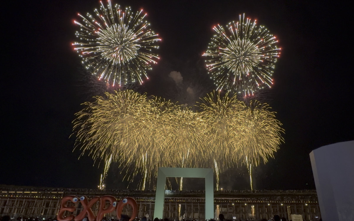 大阪・関西万博　花火
