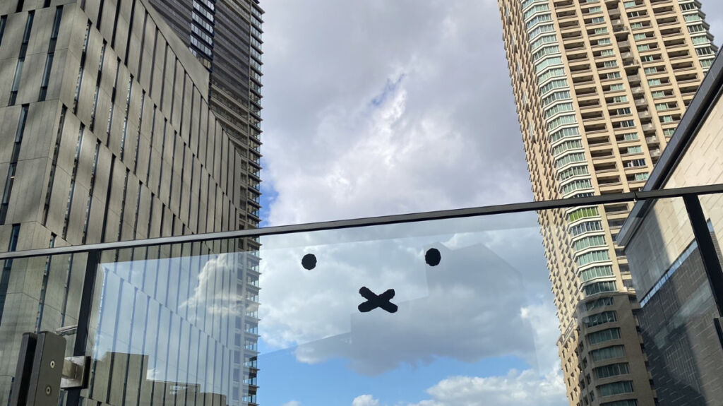 グランフロント大阪からグラングリーン大阪　ミッフィー