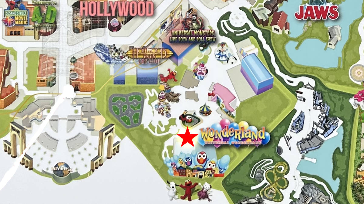 ユニバーサル・ワンダーランド ～レッツ・スマイル・トゥギャザー！ 開催場所・地図