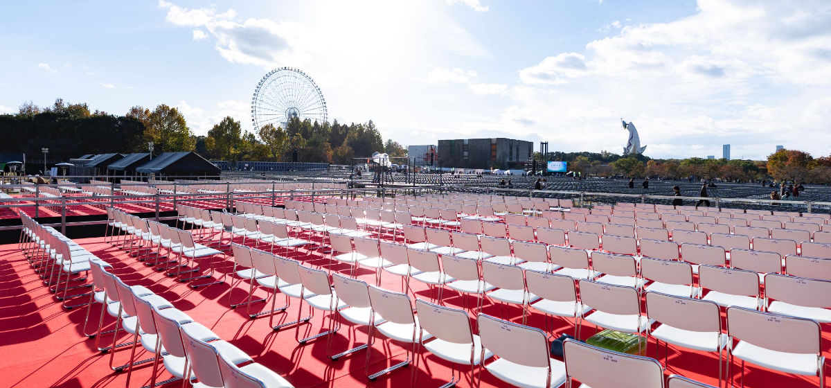 第4回 万博夜空がアートになる日 2025 座席