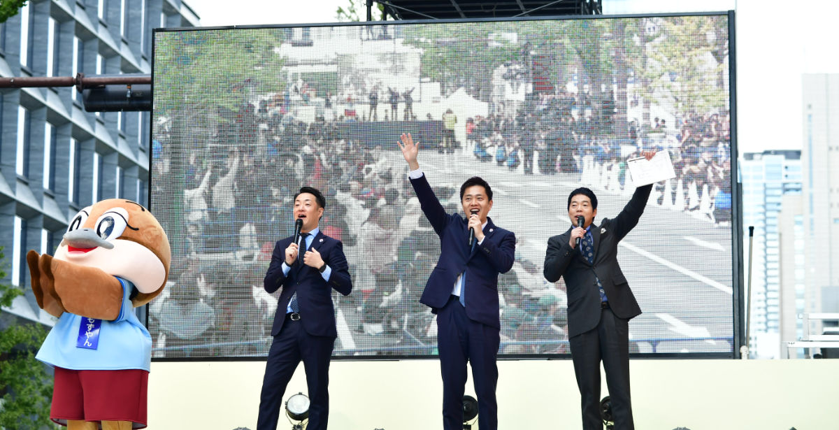 御堂筋ランウェイ オープニング