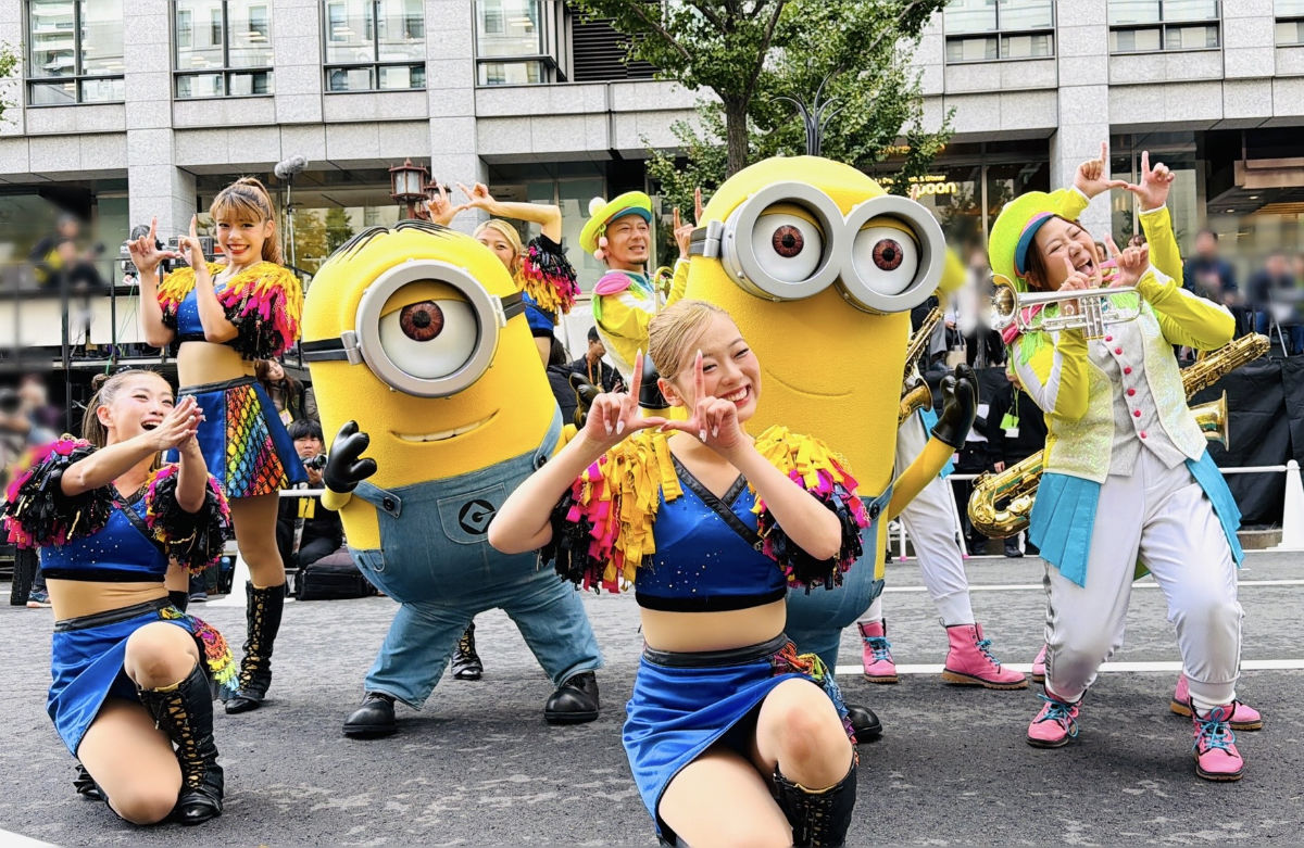 USJミニオン、ハピネスブラスバンド