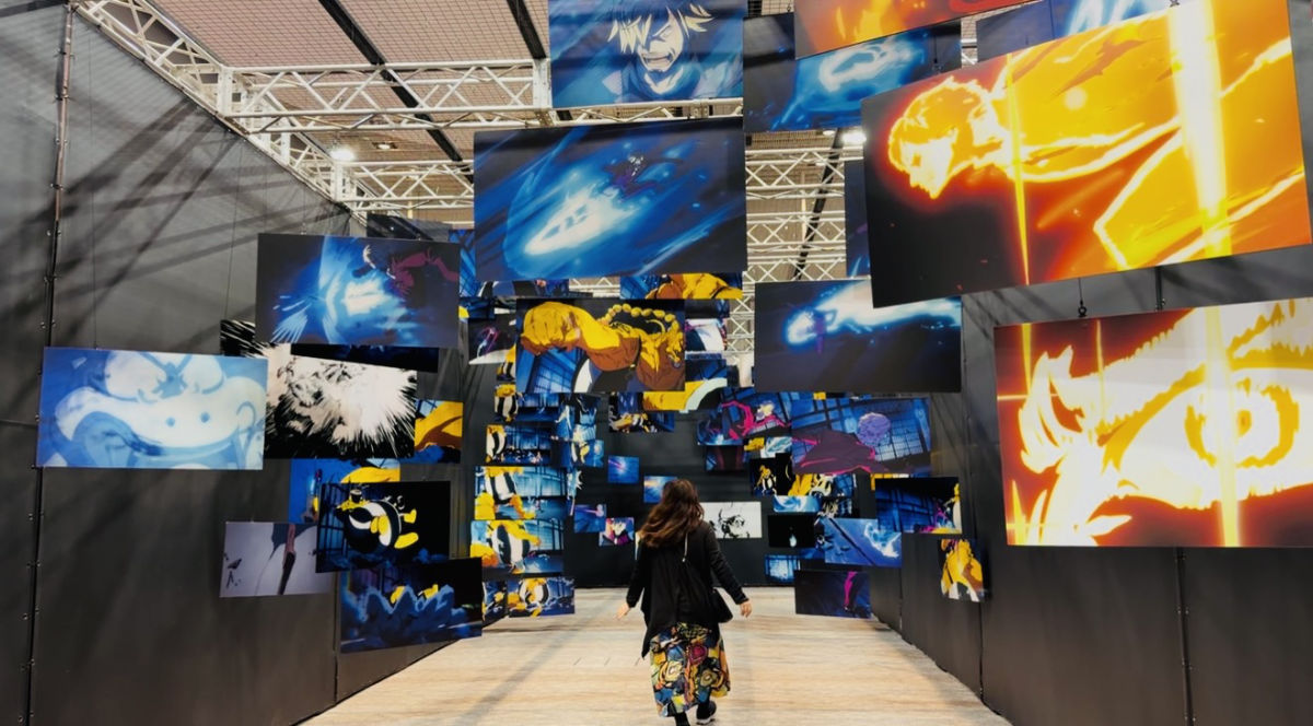 第１０６１話「魔神の一撃！サンジVSクイーン」より サンジとクイーンのバトルシーン