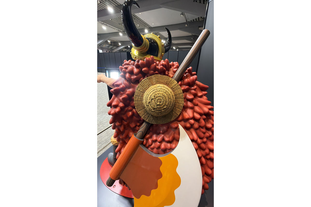 エルバフの衣装を着たルフィ