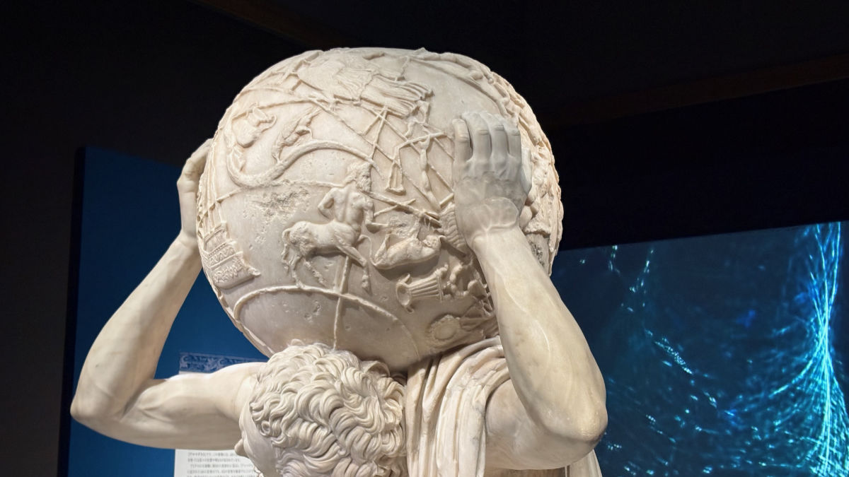 ファルネーゼのアトラスの天球儀