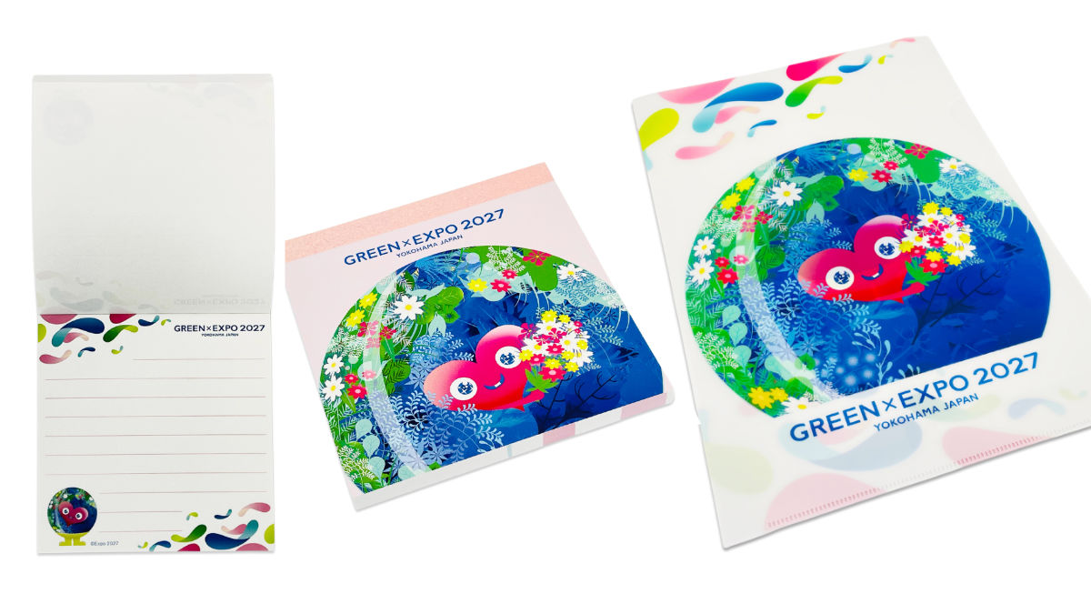 トゥンクトゥンク メモ帳、クリアファイル