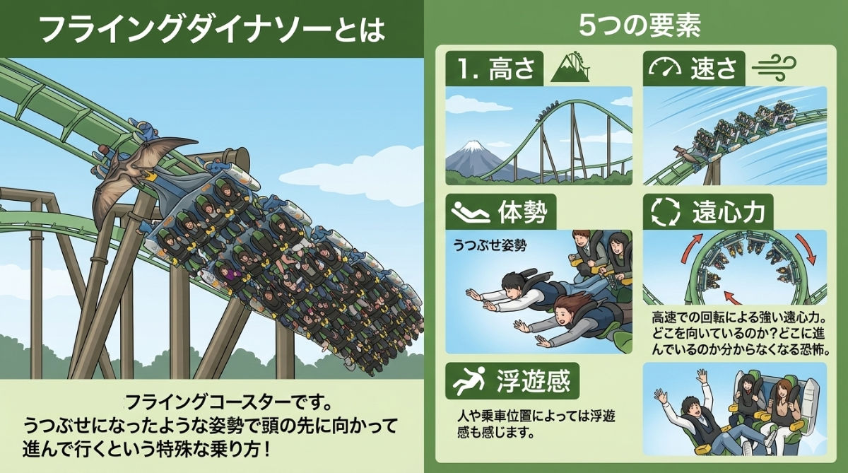 フライングダイナソー　怖い理由