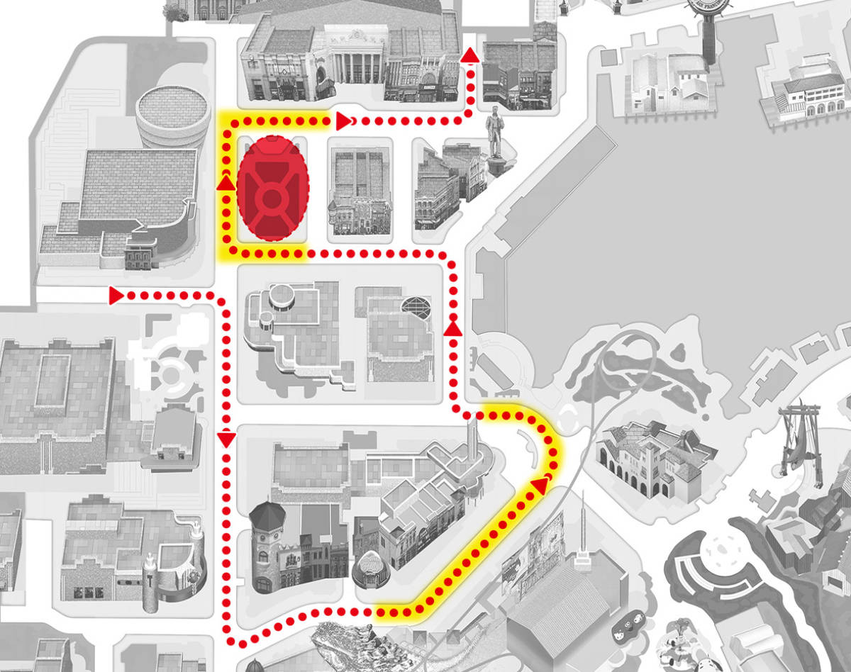 USJ NOLIMITパレードコース2026年