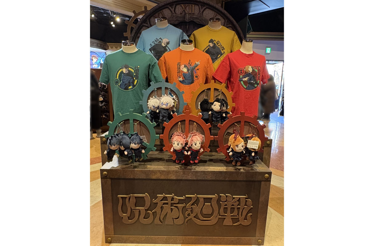 呪術廻戦 USJ Tシャツ 五条悟、夏油傑、虎杖悠仁、伏黒恵、釘崎野薔薇