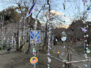雪月花の三庭苑・梅苑「花の庭」《光と花の庭》